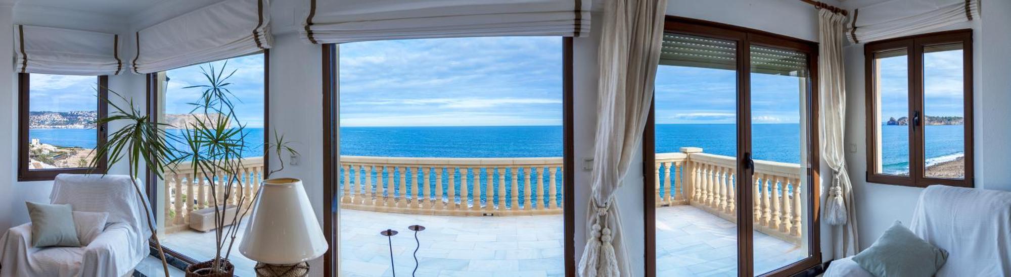 Mar-Beach Front Apartment In Jávea Esterno foto