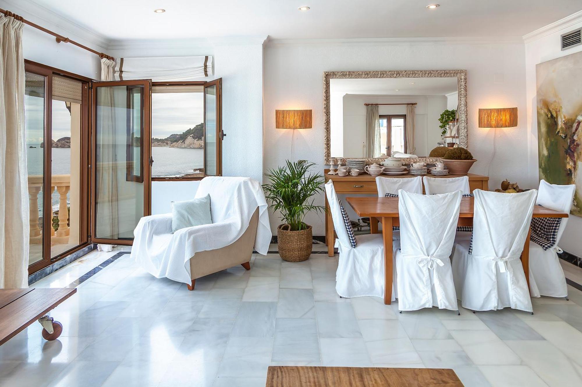 Mar-Beach Front Apartment In Jávea Esterno foto