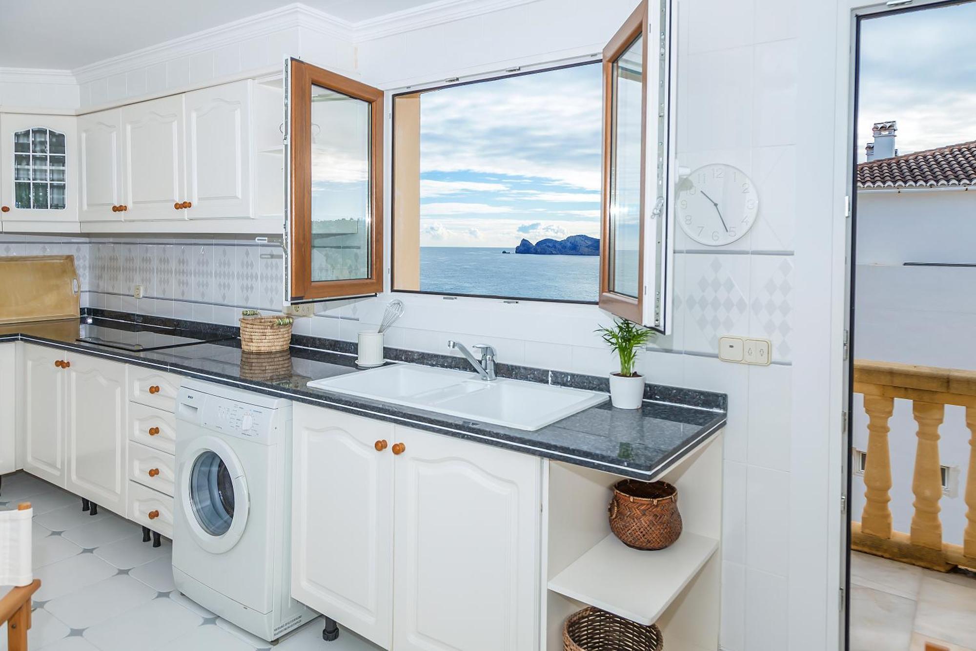 Mar-Beach Front Apartment In Jávea Esterno foto