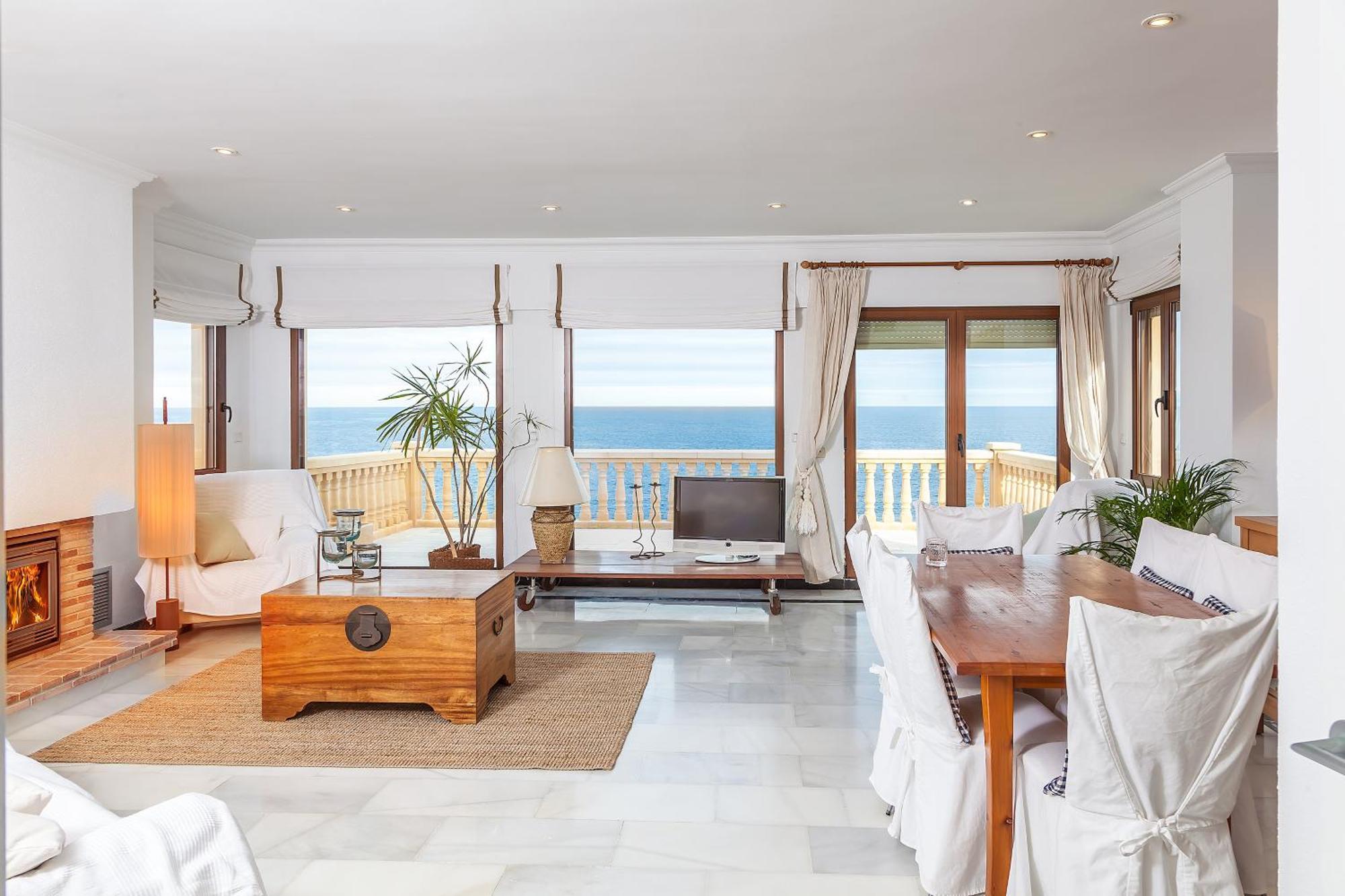 Mar-Beach Front Apartment In Jávea Esterno foto
