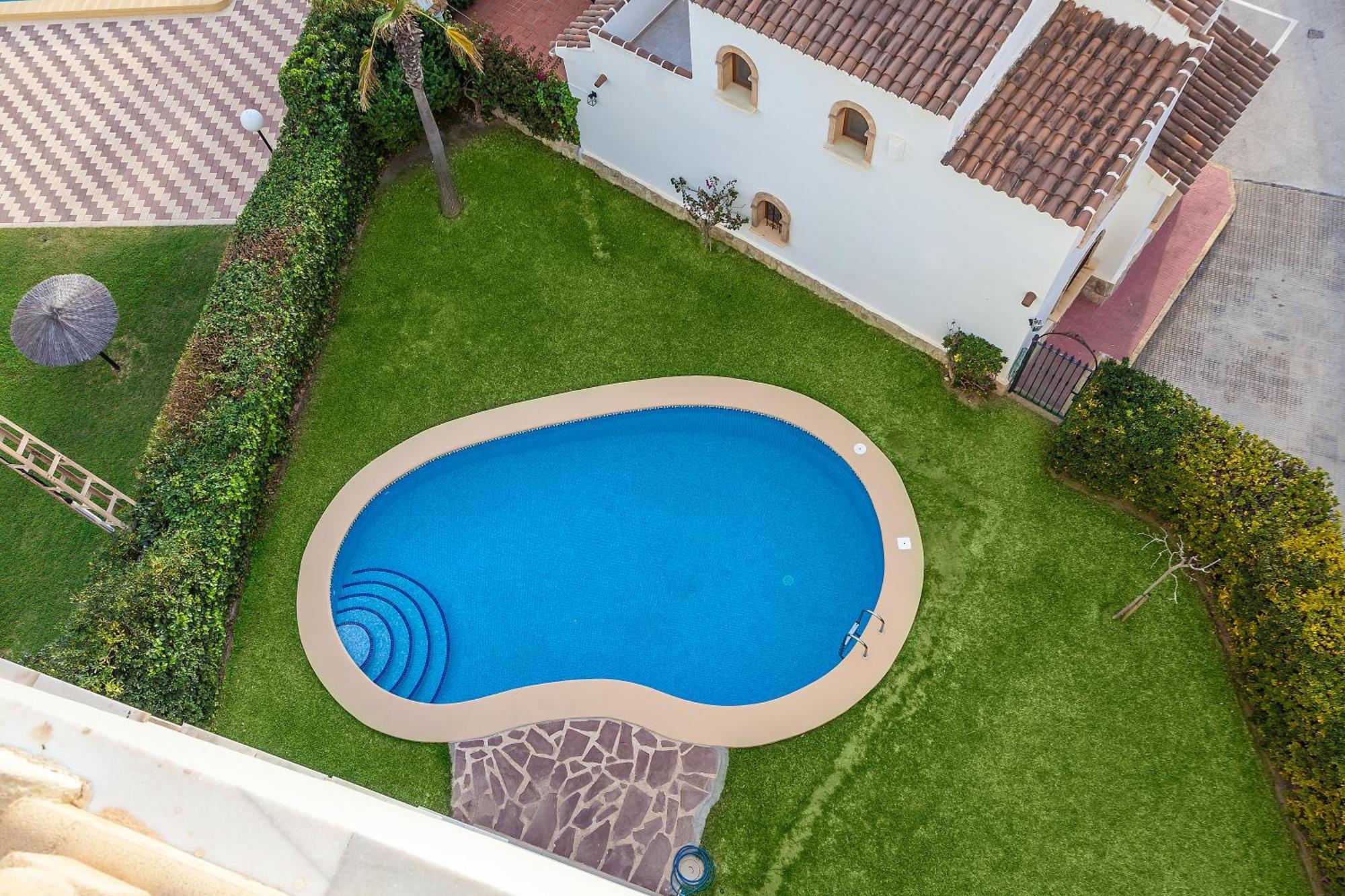 Mar-Beach Front Apartment In Jávea Esterno foto